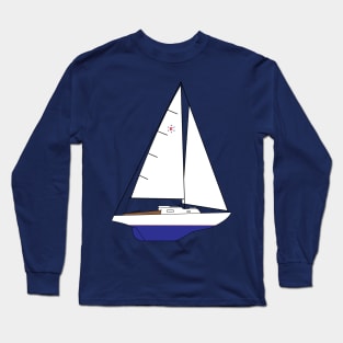 Pearson Ensign Sailboat Long Sleeve T-Shirt